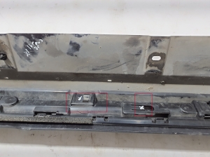 BMW X1 F48 (2015–2022) Schwellerverkleidung außen 7403398 - 5
