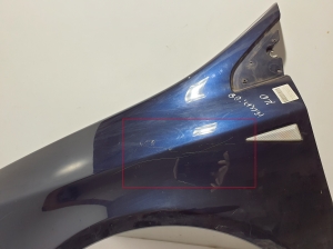 RENAULT Vel Satis (2002–2009) Front fender 8200778969 - 4