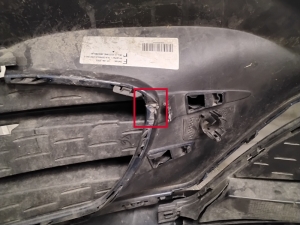 Mercedes Benz A-Class 177 (2018–2026) Front bumper A1778856100 - 3