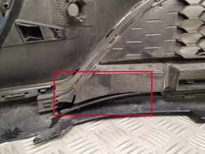 Mercedes Benz A-Class 177 (2018–2026) Front bumper A1778856100 - 8