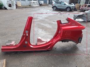 Rear fender and its parts - 760232977R
