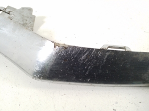 Mercedes Benz C-Class 205 (2014–2021) Front bumper chrome trim A2058851474 - 3
