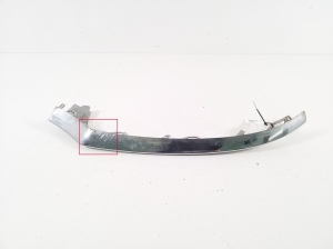 Mercedes Benz C-Class 205 (2014–2021) Front bumper chrome trim A2058851474 - 6