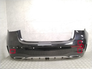 Mercedes Benz A-Class 177 (2018–2026) Rear bumper A1778855806 - 6