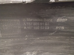 Mercedes Benz GLE-Class 167 (2019–2026) Front bumper A1678855103 - 7