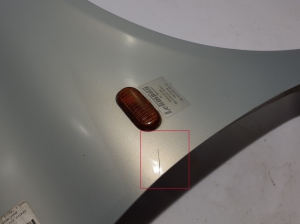 RENAULT Clio II (1998–2005) Front fender 8200052380 - 3