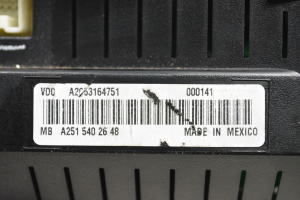 Mercedes Benz ML-Class 164 (2005–2011) Instrument cluster A2515402648 - 3