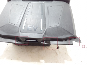 Hyundai IONIQ 5 I (2021–2026) Storage box under the hood 86710GI000 - 4