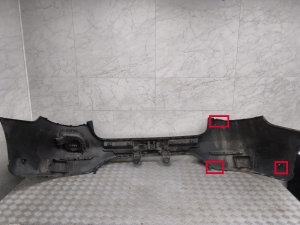 Mercedes Benz GLC-Class 253 (2015–2019) Heckstoßstange A2538852525 - 12