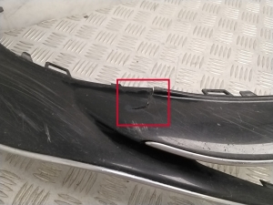 Mercedes Benz EQE V295 (2022–2026) Front bumper lower spoiler A2958855702 - 5