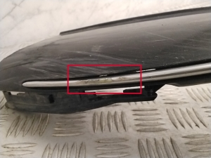 Mercedes Benz EQE V295 (2022–2026) Front bumper lower spoiler A2958855702 - 6