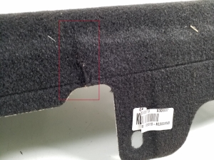 Hyundai IONIQ 6 I (2022–2026) Parcel shelf 85611KL200 - 3
