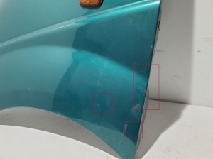 RENAULT Trafic II (2001–2014) Front fender 7782524451 - 3