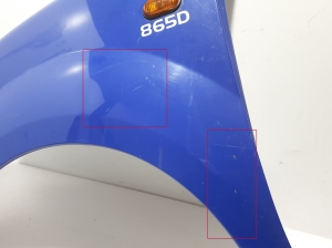 RENAULT Kangoo (1997–2009) Front fender 7751691052 - 4