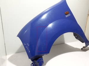 RENAULT Kangoo (1997–2009) Front fender 7751691052 - 5