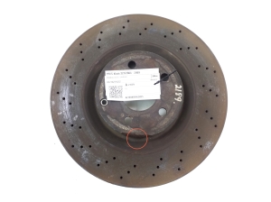 Priekšējais bremžu disks - A2214211612