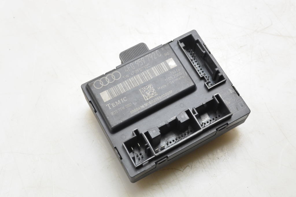 AUDI A6 C6 (2004–2011) Front door control unit 4F0959792C AUDI A6 C6 (2004–2011) Front door control unit 4F0959792C