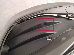 Mercedes Benz EQA H243 (2021–2026) Priekšējais bamperis A2438856901 - 5