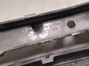 Mercedes Benz EQA H243 (2021–2026) Priekšējais bamperis A2438856901 - 7