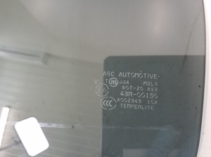 Mitsubishi ASX (2010–2026) Aizmugurējo sānu durvju stikls 5736A679 - 2