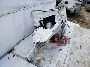 Mercedes Benz EQC N293 (2019–2026) Front quarter panel - 3