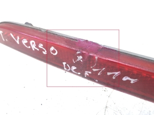 TOYOTA Verso (2009–2017) Rear bumper reflector 020012 - 4