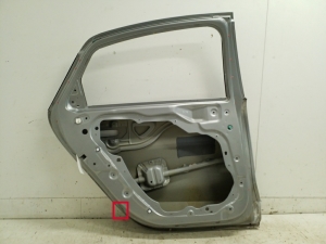 Hyundai IONIQ 6 I (2022–2026) Rear side doors 77003-KL000 - 4