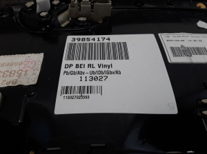 VOLVO S80 II (2006–2016) Tagumise küljeukse polster 39854174 - 3