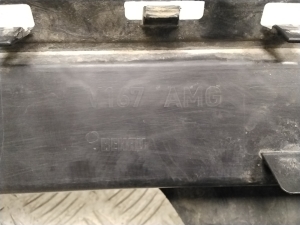Mercedes Benz GLE-Class 167 (2019–2026) Rear bumper lower spoiler A1678852809 - 6