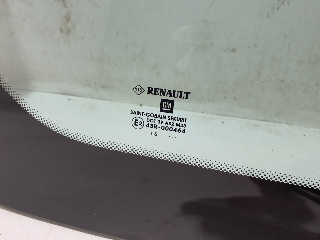 RENAULT Trafic III (2014–2022) Seitenscheibe hinten (Karosserie) 833403784R RENAULT Trafic III (2014–2022) Seitenscheibe hinten (Karosserie) 833403784R