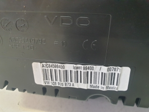 Volkswagen Jetta (2010–2017) Näidikuplokk 5C6920873A - 4
