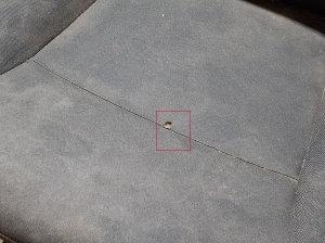 RENAULT Trafic III (2014–2022) Rear seat and its components - 3