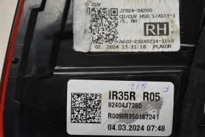 Kia XCEED I (2019–2026) Tail light on trunk lid 92404J7350 - 7