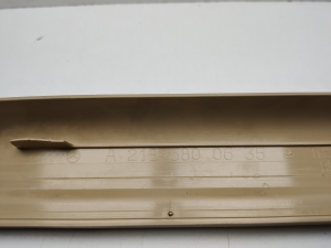 Mercedes Benz CLS-Class 219 (2004–2010) Inner sill trim A2196800635 - 3