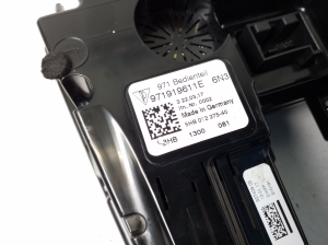 Porsche Panamera 971 (2016–2026) Heater control panel 971919611E - 7