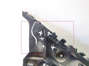 Volkswagen Jetta (2010–2017) Rear bumper bracket 5C6807393 - 4