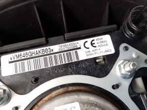 Mitsubishi Outlander (2012–2021) Stūres drošības spilvens 7030A459 - 2