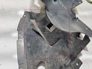 NISSAN Qashqai J-12 (2021–2026) Priekšējais apakšspārns 638416UA0B - 3