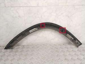 Mercedes Benz GLE-Class 167 (2019–2026) Front fender trim (flare) A1678840200 - 2