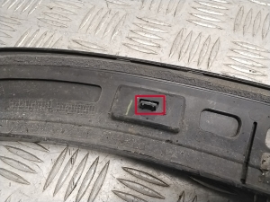 Mercedes Benz GLE-Class 167 (2019–2026) Front fender trim (flare) A1678840200 - 4