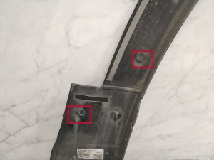 Mercedes Benz EQB X243 (2021–2026) Front fender trim (flare) A2438808501 - 4