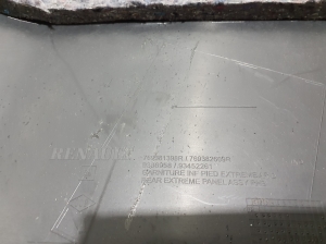RENAULT Trafic III (2014–2022) Trunk side trim panel 769381398R - 2