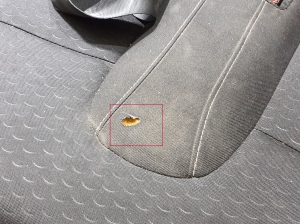 RENAULT Trafic III (2014–2022) Rear seat and its components - 2