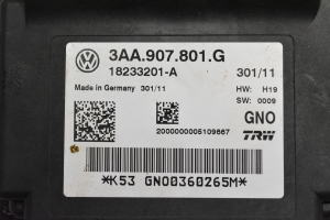 Volkswagen Passat B7 (2010–2014) Electric parking brake control module 3AA907801G - 5