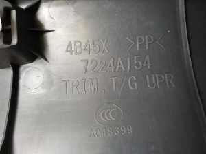 Mitsubishi Outlander (2012–2021) Sonstiges Teil der Heckklappenverkleidung 7224A154 - 2