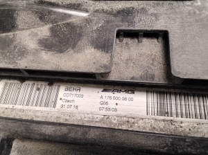 Mercedes Benz A-Class 176 (2012–2018) Ensemble de radiateurs et ses pièces A1765000800 - 2