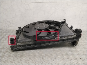Mercedes Benz A-Class 176 (2012–2018) Ensemble de radiateurs et ses pièces A1765000800 - 4
