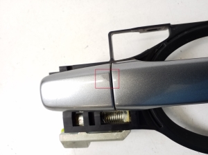 Mitsubishi Outlander (2012–2021) Front door external opening handle and its details 5716A013HP - 2