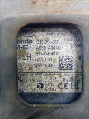 Hyundai Kona (2017–2023) Pimeda nurga radar Distronic 99140K4010 - 4