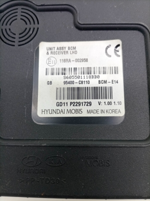 Hyundai i20 (2014–2026) Control unit 95400C8110 - 5